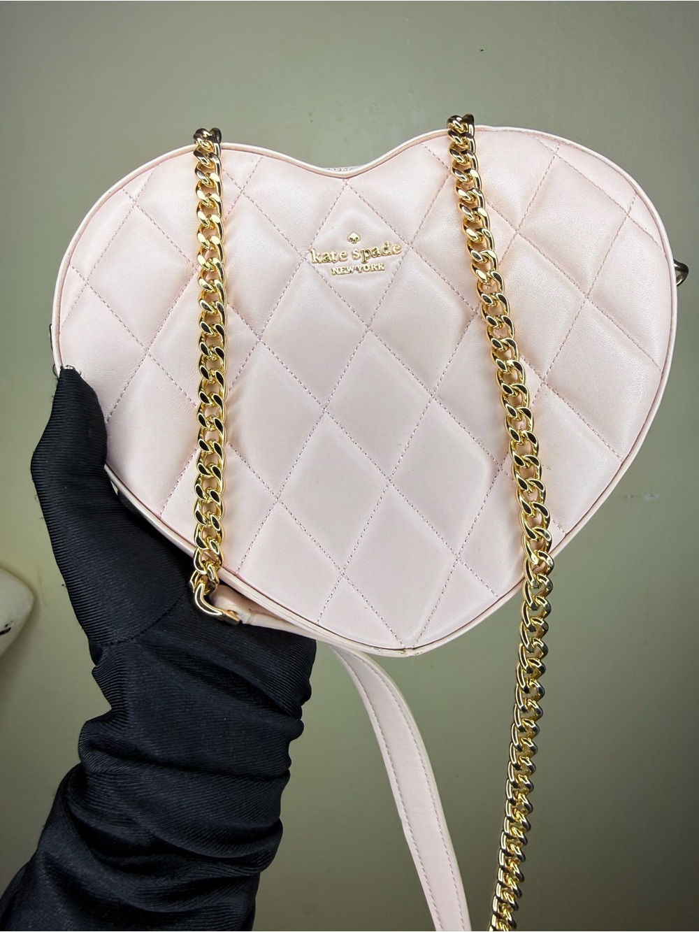 Kate Spade Love Shack Quilted Heart Crossbody